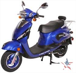 Gas Moped: XM-155 (EPA & CARB Certified)
